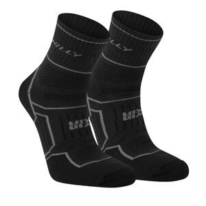 Hilly Mens Twin Skin Socks / Black/Anthracite